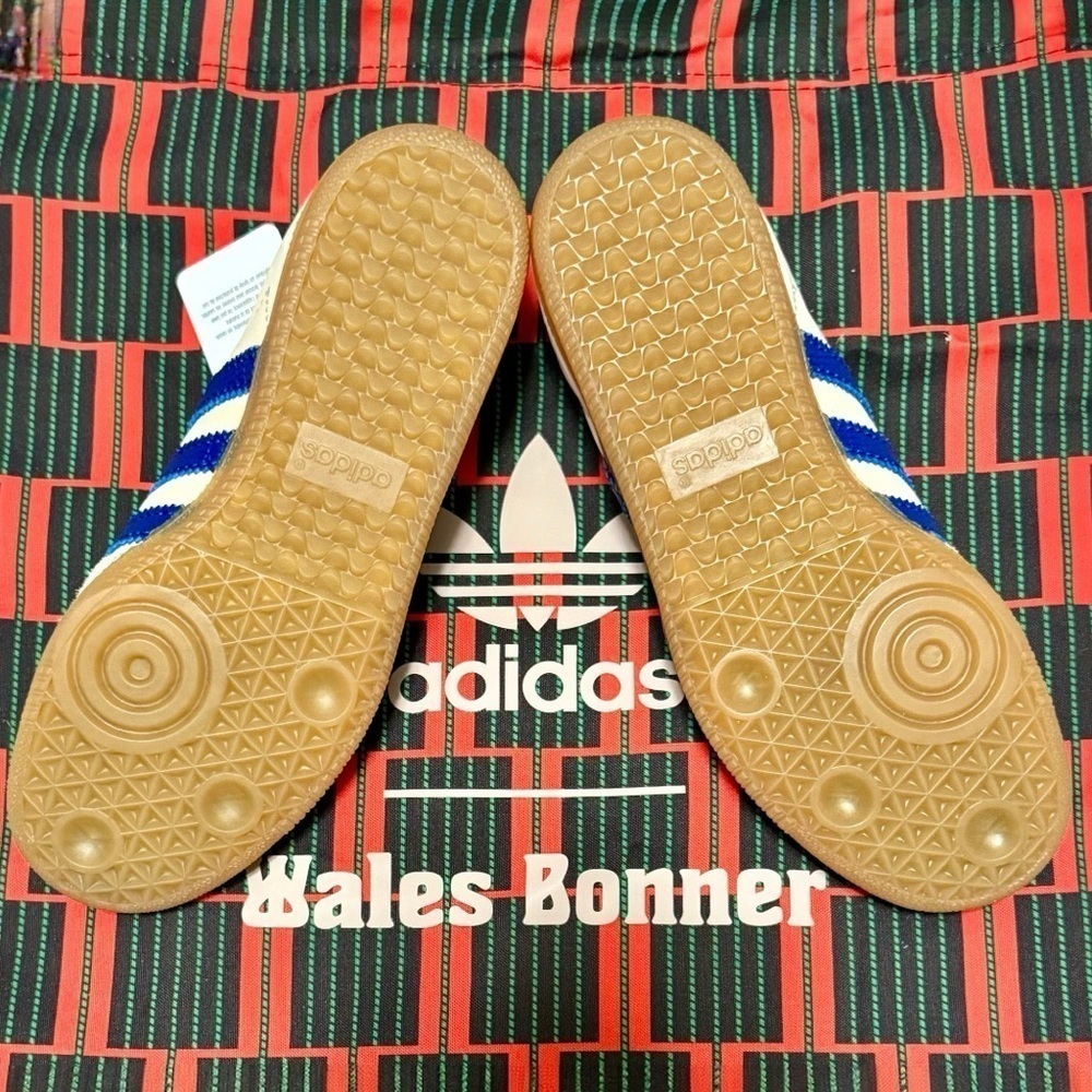 Adidas × Wales Bonner Samba Wonder Clay Royal Blue Women’s sneakers Size 4.5 NEW - Picture 12 of 15